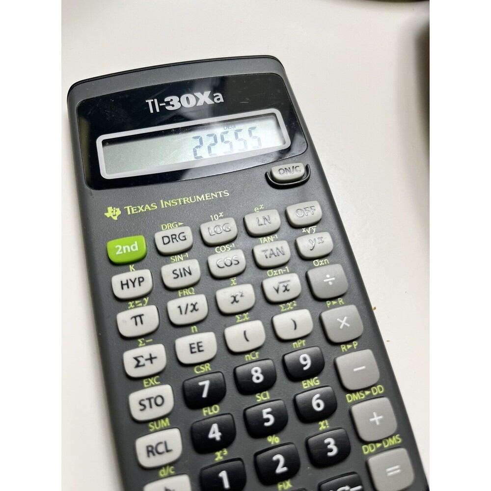 2 Texas Instruments: TI-30XA Solar Scientific Calculator Working Math - Picture 2 of 8